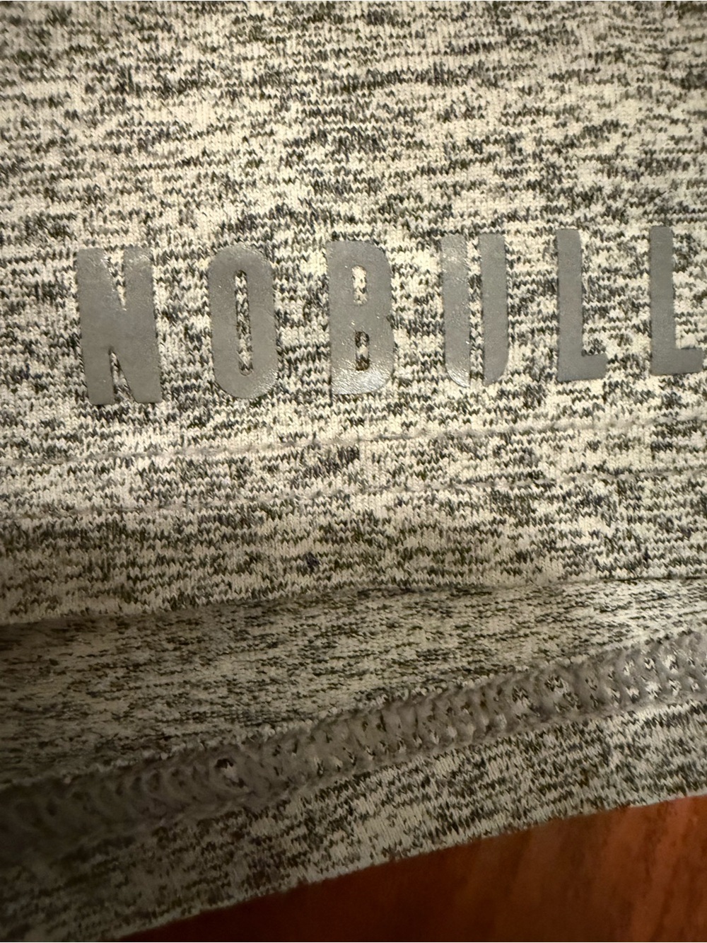NOBULL Light Heather Grey Camo Athletic Shorts sz M - Picture 2 of 10